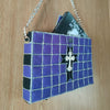 Handmade Bible / Book Bag / Shoulder Bag, Customizable and Elegant, Woven on Plastic Canvas - For Display or Occasional Use