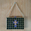 Handmade Bible / Book Bag / Shoulder Bag, Customizable and Elegant, Woven on Plastic Canvas  - For Display or Occasional Use