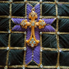 Handmade Bible / Book Bag / Shoulder Bag, Customizable and Elegant, Woven on Plastic Canvas  - For Display or Occasional Use