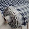NEW Blue and White Polycotton Checked Fabric 145 cm wide

NEW cut from unused surplus roll 

Very lightweight curtain fabric weighs approx 48 grams per metre 

RRP £8.99 metre 

Selling at £3.5 metre 

Ideal for many sewing projects including curtains and