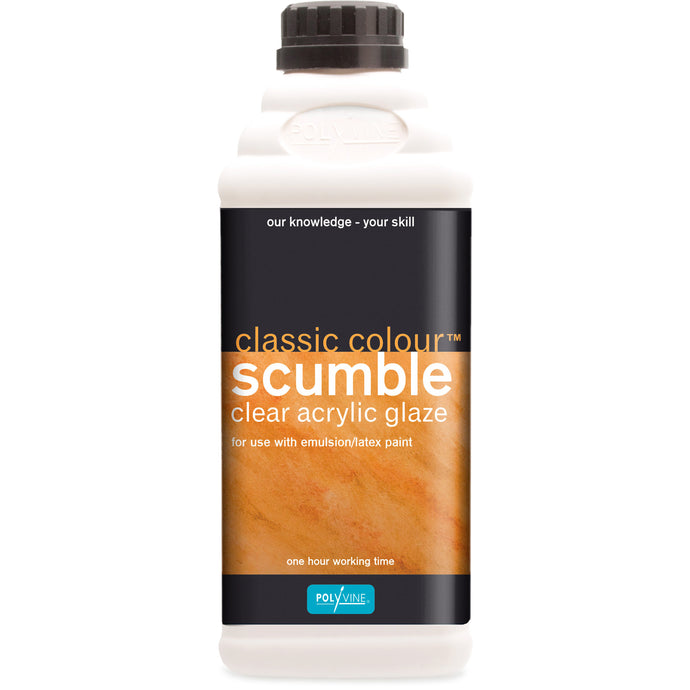 Polyvine Classic Colour Scumble Glaze 1L / mix with emulsion paint